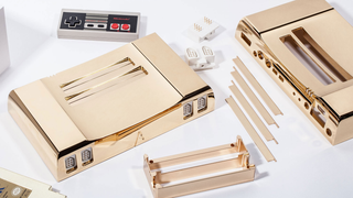$5000 Console Is Covered In 24k Gold